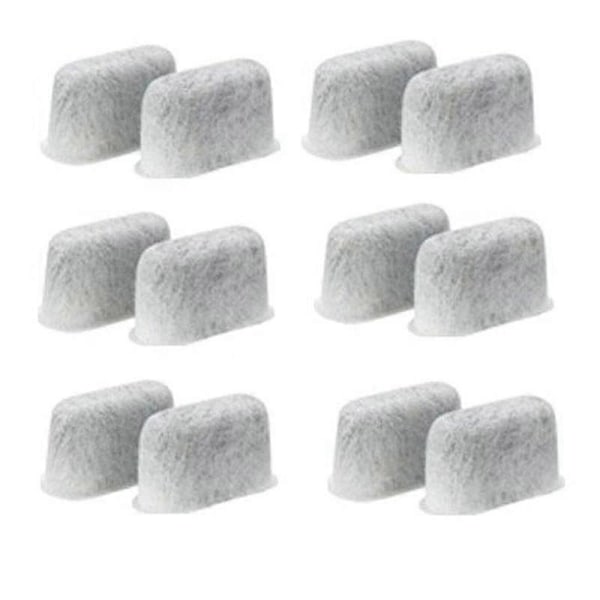 12 kpl Vaihtoaktiivihiilisuodattimia, yhteensopiva kaikkien Cuisinart-kahvinkeittimien kanssa, Dcc-rwf-B16