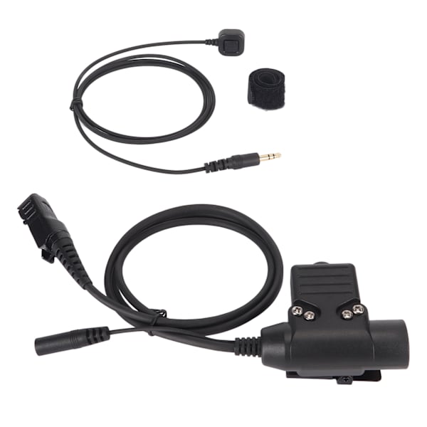 PTT Adapter Bakklemme Bærbar Walkie Talkie Headset Adapter for MOTOROLA Xir P6600 P6620 DP2400 MTP3250