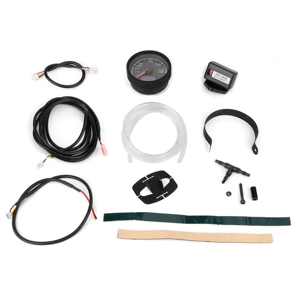 Auto Bil 2.5in Digital Turbo Boost Måler 12V 7 Farver Baggrundslys Universal