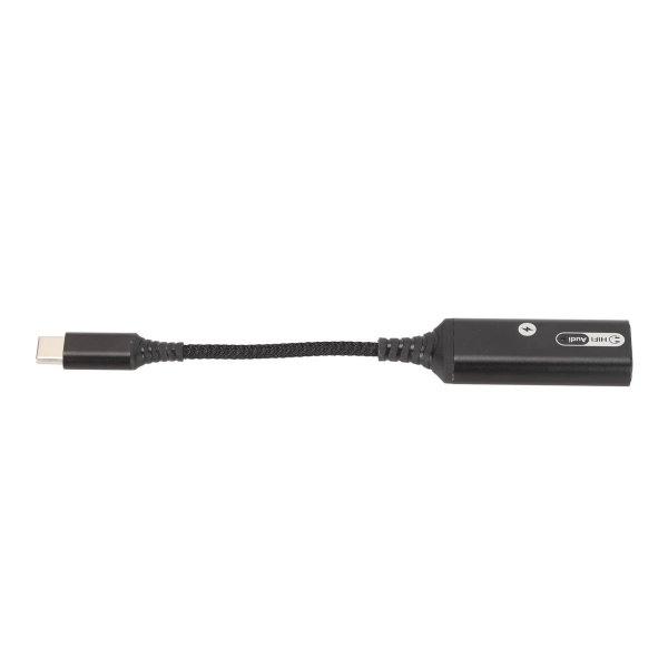 Dubbel typ C hörlursadapter stöder 60W PD QC snabbladdningsenhet USB C hörlursuttag Adapter för hörlurar