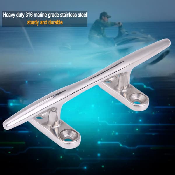 5 tommer kraftig båd hule base klampe rustfrit stål til marine yacht