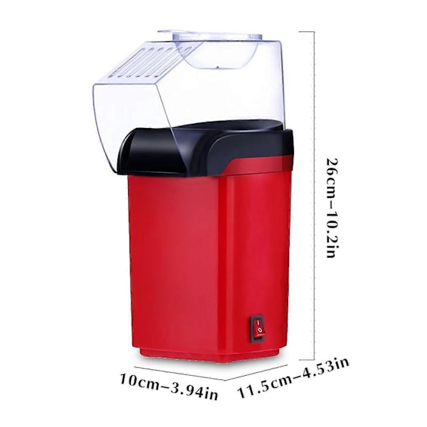 Elektrisk Popcornmaskin - Mini Popcornmaskin for Husholdningsbruk