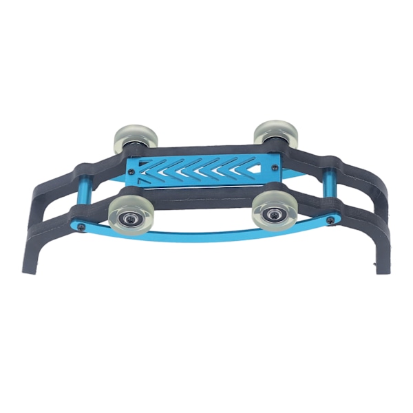 Koottu Wheelie Bar Alumiiniseos Nylon Wheelie Bar Varaosat MJX 1/16 16208 16210 16207 RC Auto Sininen