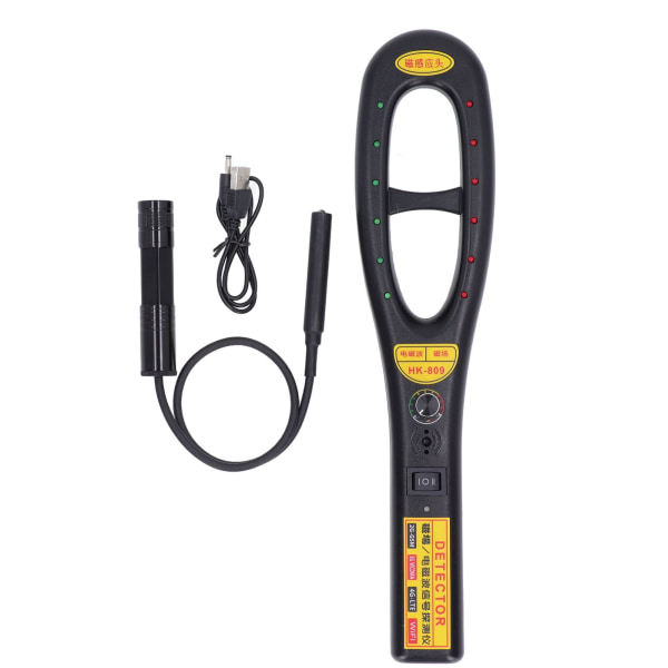 GPS Bug Detector RF Magnet Elektromagnetisk Bølge Kamera Finder Håndholdt Bilscanner