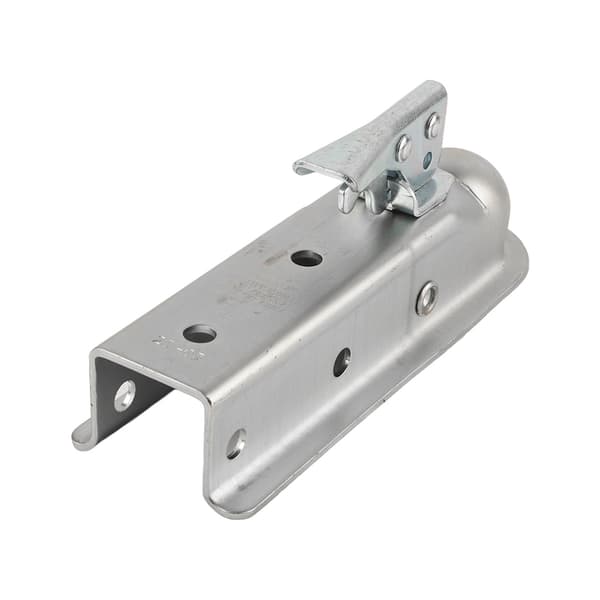 Släpvagnskoppling bromsad kraftig pressad stålkrok 50 mm koppling
