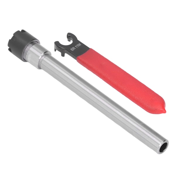 Spännhylsa Chuckhållare Rak Lång CNC-fräsförlängningsstång 17 mm Spännnyckel (C10ER11M100L 100 mm)