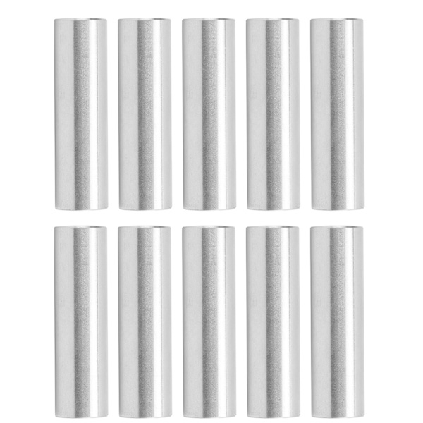 10 st aluminiumrör runda raka rör robotstödverktyg dia 14 mm 6100-1214-0050