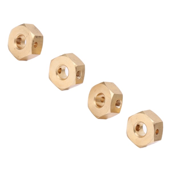 RC Hex Hex Adaptrar Mässing Robust Slitstark Utsökt utseende Enkel installation RC Hex Navförlängning för Axial8mm