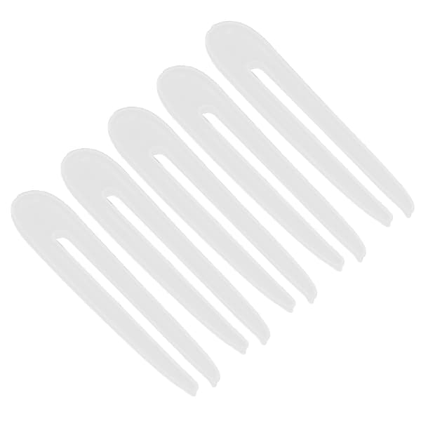 5 st hårnålsform i silikon, enkel att ta ur, elastisk DIY retro klassisk hårnålsform i silikon