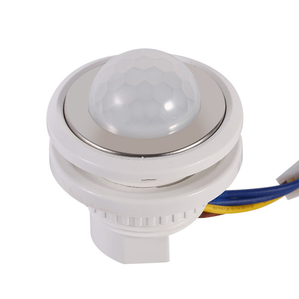 1 PC Automatisk Infrarød Stråle Bevægelsessensor LED Lampe Hjem Væg Loftmonteret Detektor Switch
