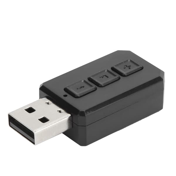RT02 Bluetooth 5.0 Audio Mottaker Sender 2 i 1 Bilhøyttaleradapter Driverfri