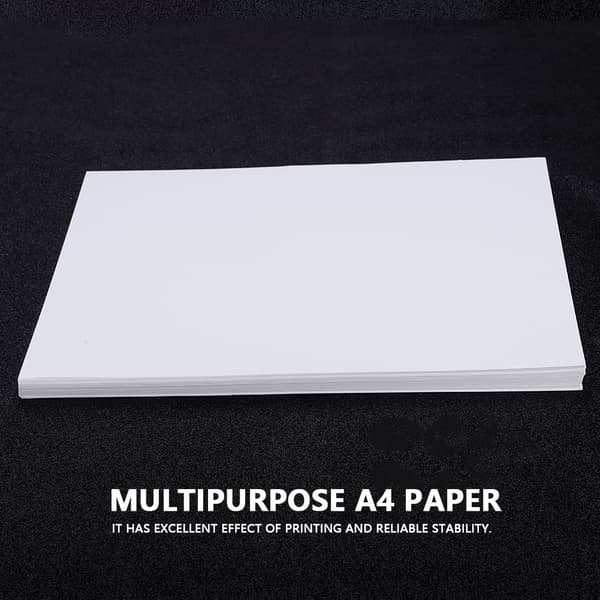 50 ark vitt blankt papper DIY handtryckt mångsidig användning A4