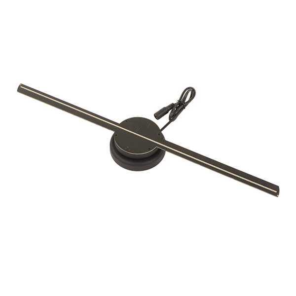 3D Hologram Fan 224LED 400x400mm WiFi Fjernbetjening 3D Hologram Projektor Reklame Display 100‑240V AU Stik