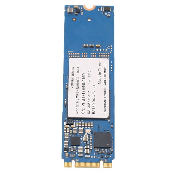 Solid State Drive Minnemodul Harddisk Accelerator 16GB M.2 2280 for Bærbar PC Skrivebord