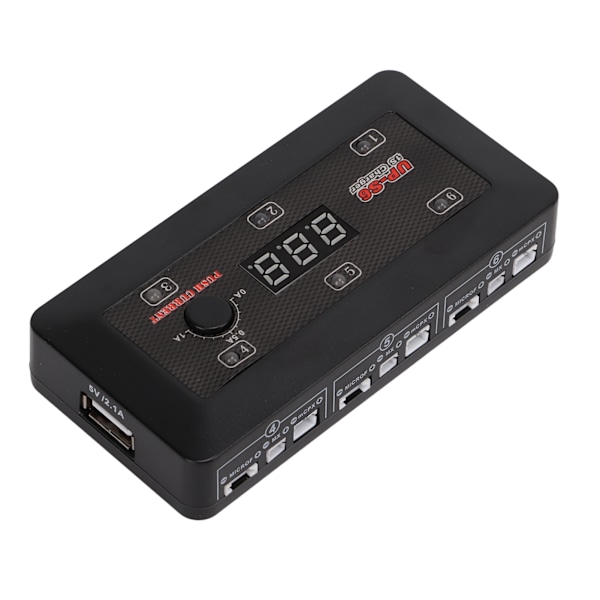 UP‑S6AC S6 RC -lentokoneen akun laturi LED -äänimerkki USB -lähtö 5V 2.1A Lipo Lithium 3.7V