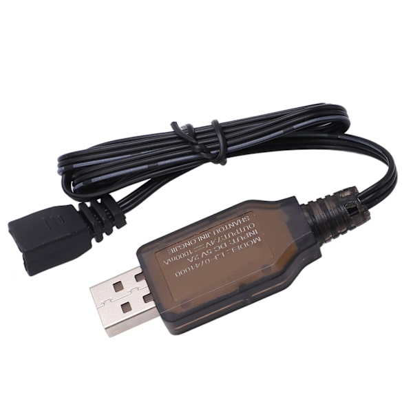 1/16 RC-auton laturi 7.4V 1000mA Lipo-akku USB-laturi latauskaapeli 1/16 kauko-ohjattavaan autoon