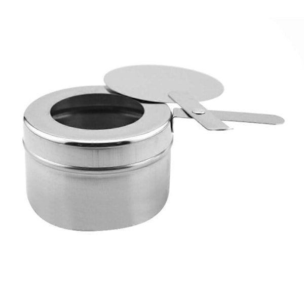 Boksstativ for hermetikkvarme med sikkerhetsdeksel, for grilling, fester