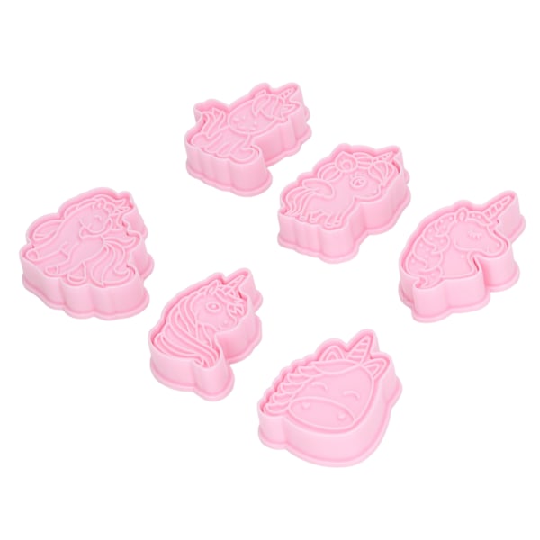 Fondant Embosser - Enkel rengjøring DIY Making ABS Fleksibel Gjenbrukbar Sjokolade Stempel Sett for Baking Cupcake