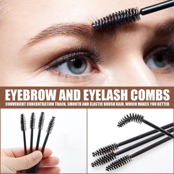 One Step Eyebrow Stamp Shaping Kit Eyebrow Powder Stamp Makeup Langtidsholdbar, opbyggelig øjenbrynsmakeup