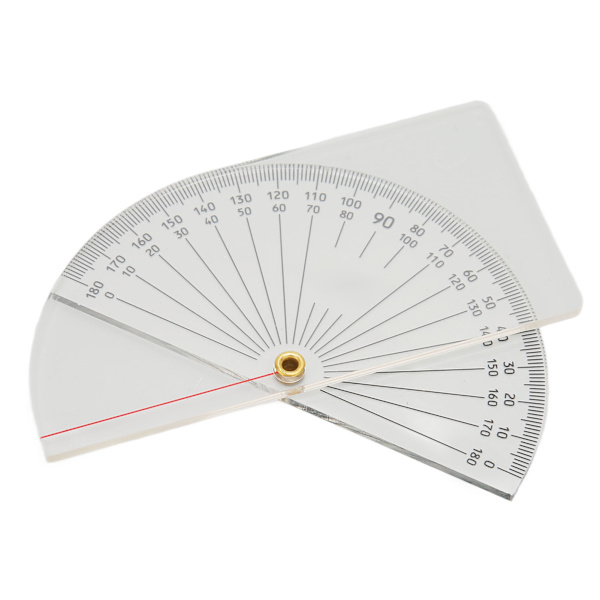 Joint Goniometer Clear Scale Nøjagtig måling Fingre Goniometer Tool Transparent