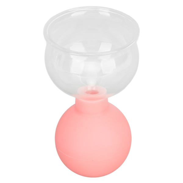 Glas silikon koppar kopp vakuumsug massage terapi för ansiktshud skönhetsverktyg modell 5