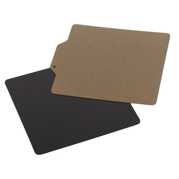 Fjäderstålbyggplatta Magnetisk 120x120mm 2 Sided PEI Pulverlackerad för Voron 3D-skrivartillbehör