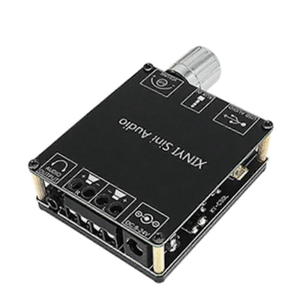 2X50W Bluetooth 5.0 Effektforstærker Klasse D Audio 10W-200W HiFi