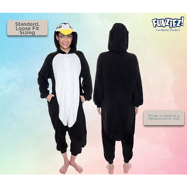Eläin- ja merieläinpehmolelu Cosplay-asu aikuisille - Funziez! Iso pingviini