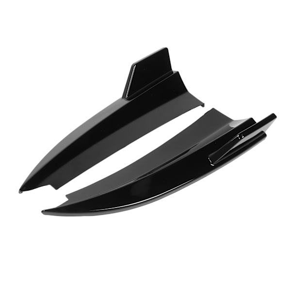 2 stk. bagkofanger side diffuser venstre højre til Benz C-klasse Coupe C205 AMG Line C43 C63 2015 til 2021 blank sort