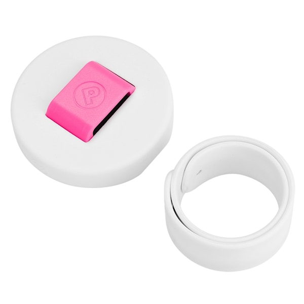 Magnetisk nålepudesyning opbevaring håndledsklemme skrue strikning magnet nål boks (Pink)