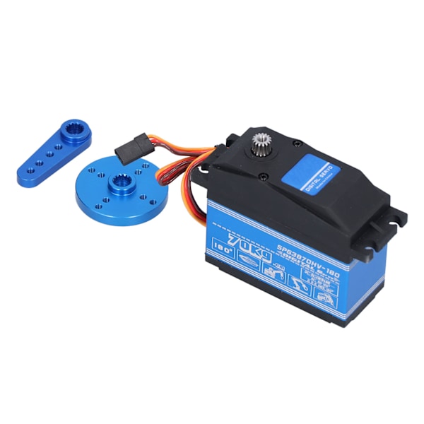 SPG3870HV‑180 asteen alumiiniseosvaihdeservo 1:5 kauko-ohjattaviin autoihin ja veneisiin