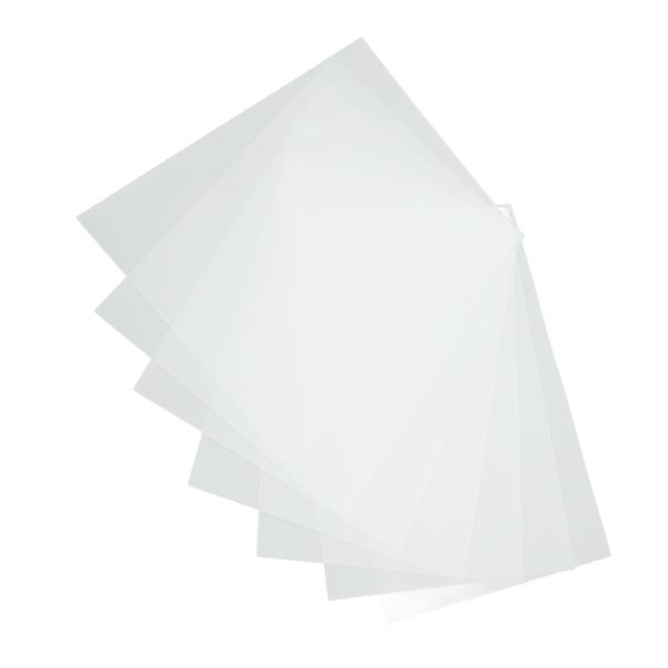 Bindende omslag holdbar 50 ark klar PVC utsøkt håndverk A4 bindende film for bindende maskiner