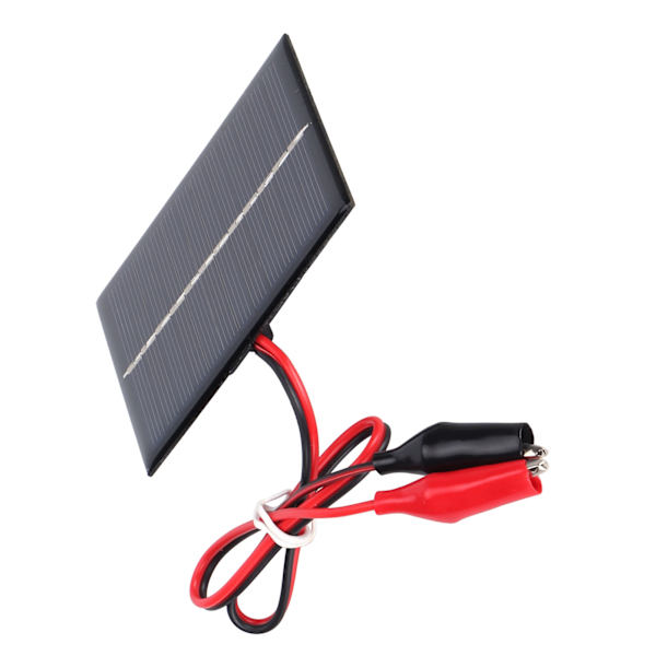 0,6W 6V Solpanel Modul Bærbar DIY Polysilicium Solcelleoplader til Legetøj Lys 3,7V Batteri