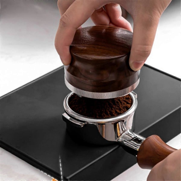 Kaffe Tamper Måtte Anti-Slip Tamper Pad Hjemme Barista Tilbehør, B