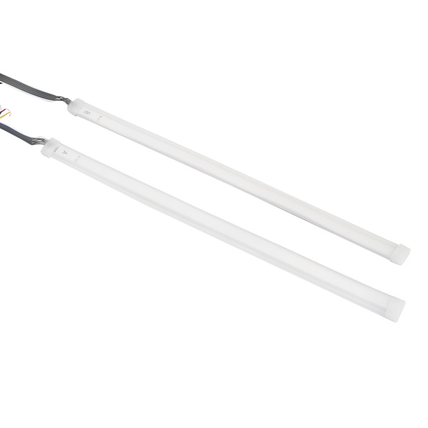 1 par bil 12V forlygte kørelys sidelys glød switchback LED-strip