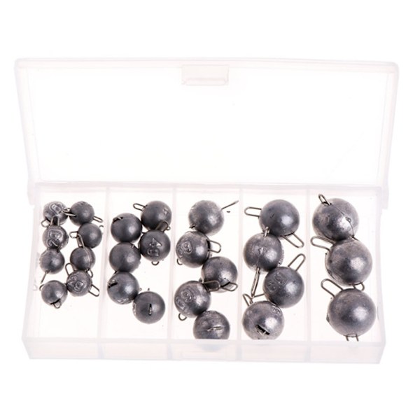 Fishing Cheburashka set 26 delar (12g * 3 + 8g * 4 + 6g * 5 + 4g * 6 + 2g * 8 ) med box