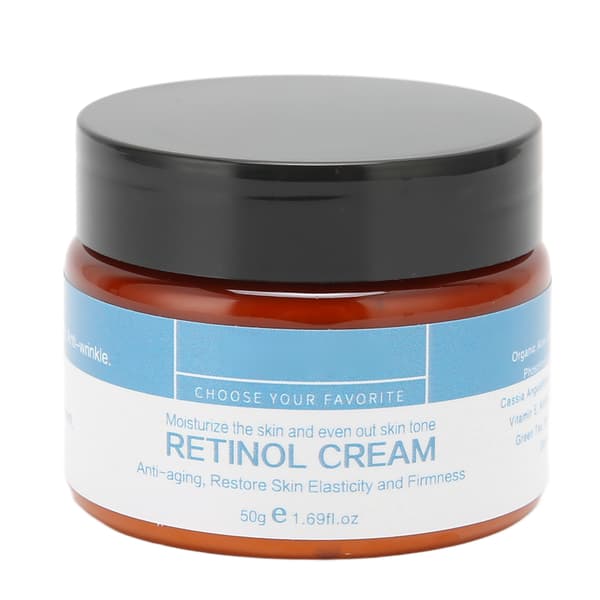 Retinol Ansiktskräm Ljusar upp Hudtonen Minskar Fina Linjer Återfuktande Daglig Ansiktskräm 50g