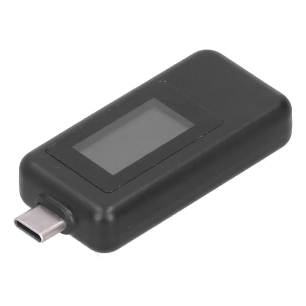 Typ C USB Tester 4-30V Spänningsmätare Timing Amperemeter Strömdetektor LCD Digital Monitor