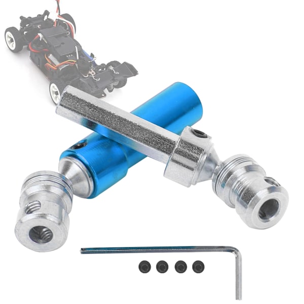 Metall CVD bakre drivaksel reservedeler Passer for WLtoys 12428 12423 1/12 RC CarBlue