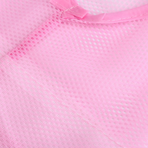 Mångsidig hängande nätförvaringsväska för strumpor, behåar, underkläder, badrum, rosa