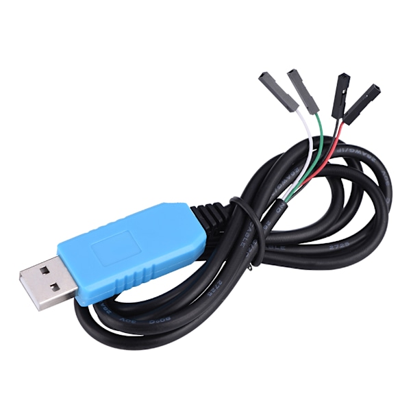 PL2303TA USB til TTL RS232 modulkonverter seriel kabeladapter til Win XP/VISTA/ 7/8/8.1 1 stk.