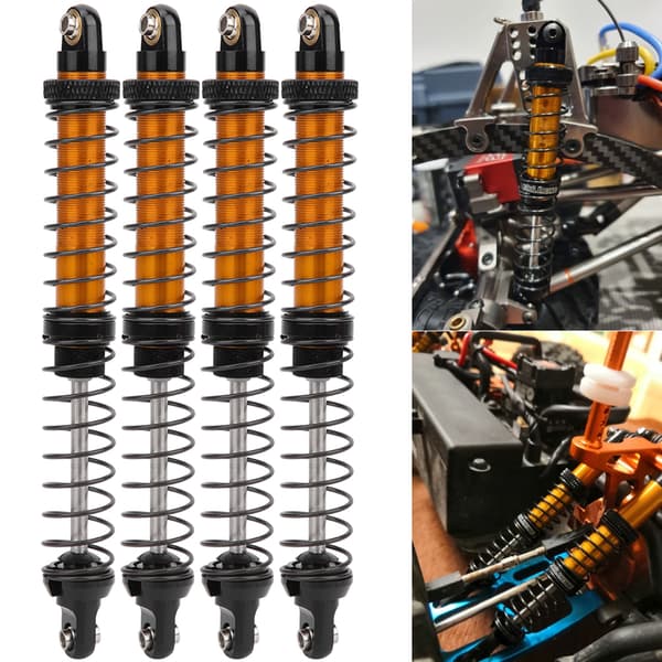 Oljefjæring Støtdempere Passer til Tamiya CC01 RC Bilmodell Tilbehør 120mm