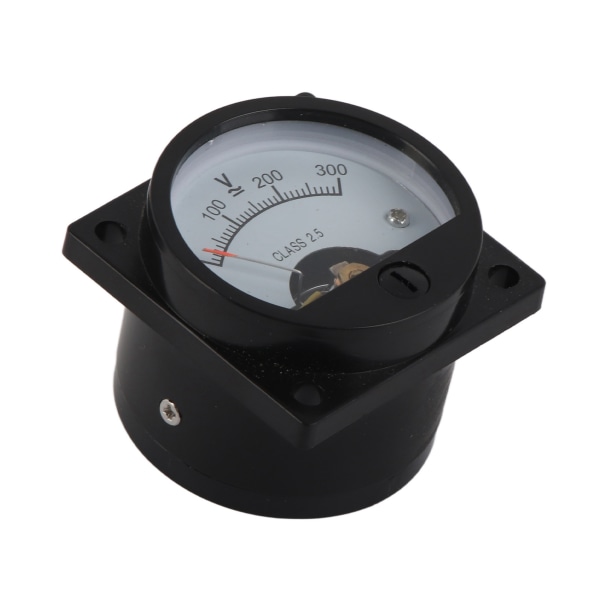 Rundt voltmeter ABS analog skivepanelmåler Nøyaktig verktøy for måling av SO‑45 AC 0‑300 V