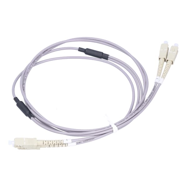 Optisk fiber patchkabel pansret jumper multimode 2-kernet optisk kabel SC UPC-SC UPC grå (3 meter)