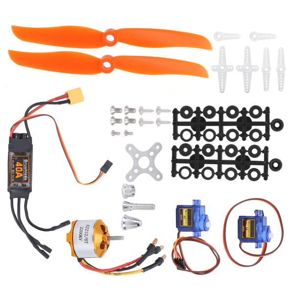 2212 KV2200 Motor 40A XT60T ESC SG90 Servo 6035 Propeller Tilbehørssæt til RC-fly