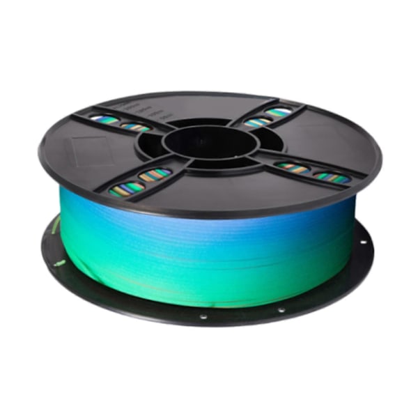 Pla 3D Printer Filament Effektivt Flerfarvet Premium 3D Printmateriale - Daytime Coloful - 1 kg Daytime Coloful 1 kg