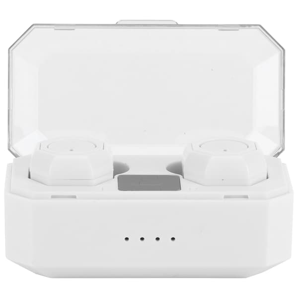 Binaurale Bluetooth-hovedtelefoner Bærbart Bluetooth-headset-øretelefoner til kørsel Hvid