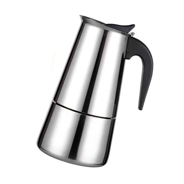 100ML Kaffemaskine i rustfrit stål Moka Pot Isoleret Termokaffekande til håndbrygget kaffe