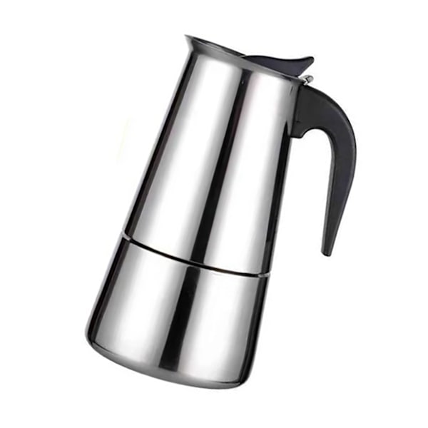 100ML Rostfritt Stål Kaffebryggare Moka Kanna Isolerad Termisk Kaffekanna för Handbryggt Kaffe