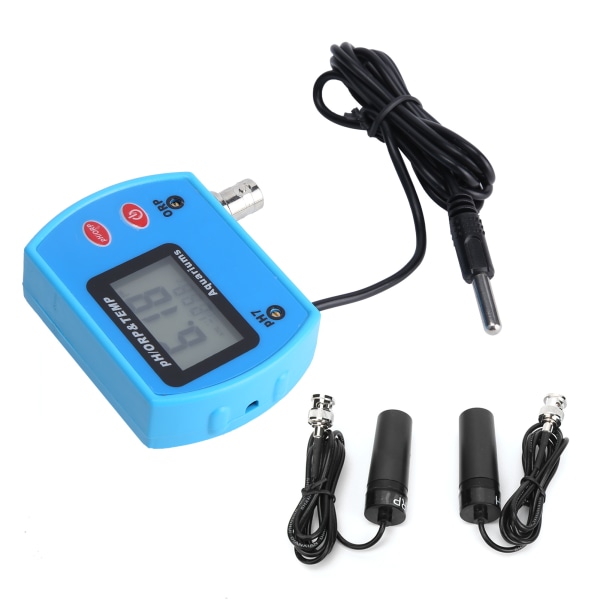 PH Redox Tester Väggmonterad Reduktionspotentialmätare Vattenkvalitetsmonitor EU-kontakt 230240V